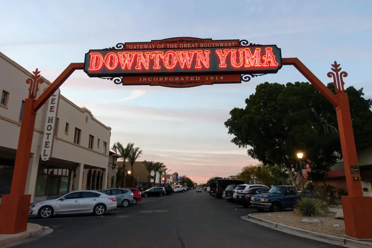 Car Shipping From and To Yuma Arizona